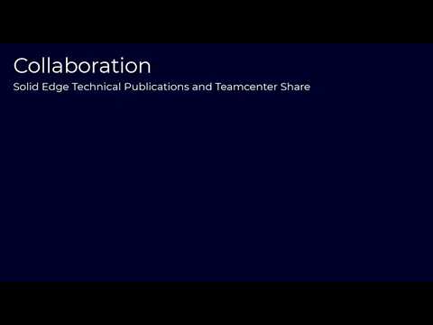 Teamcenter Share with Solid Edge Technical Publications