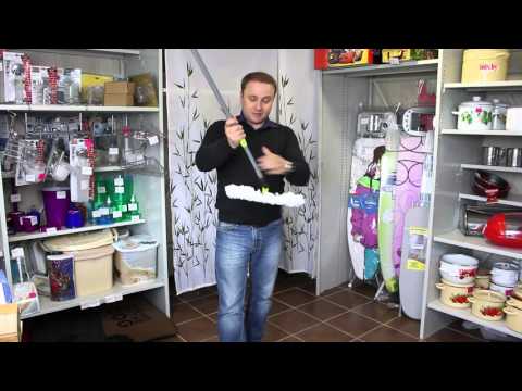 Обзор швабра с насадкой из микрофибры