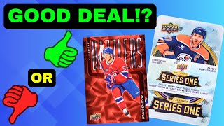 HOW GOOD ARE THE TINS 2025-26 UPPER DECK SERIES 1 TIN!