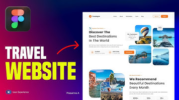 Travel Website Design Tutorial | Web Design in Figma (Tutorial 2025)
