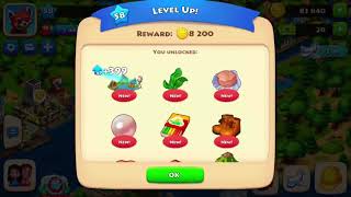 Township- levelling up to level 58, unlocking otter  pond 🦦