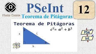 ✅ 12.Curso de PSeInt para Noobs || Teorema de Pitágoras || Explicación Super Fácil😱😱!!🔺🔺