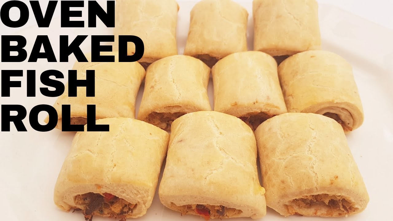 HOW TO MAKE OVEN BAKED FISH ROLL AT HOME ll EASY OVEN BAKED FISH ROLL