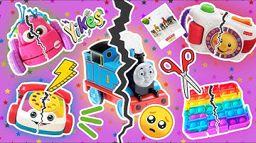 Fisher Price toys Chatter telephone,  Laugh & Learn camera & Press N