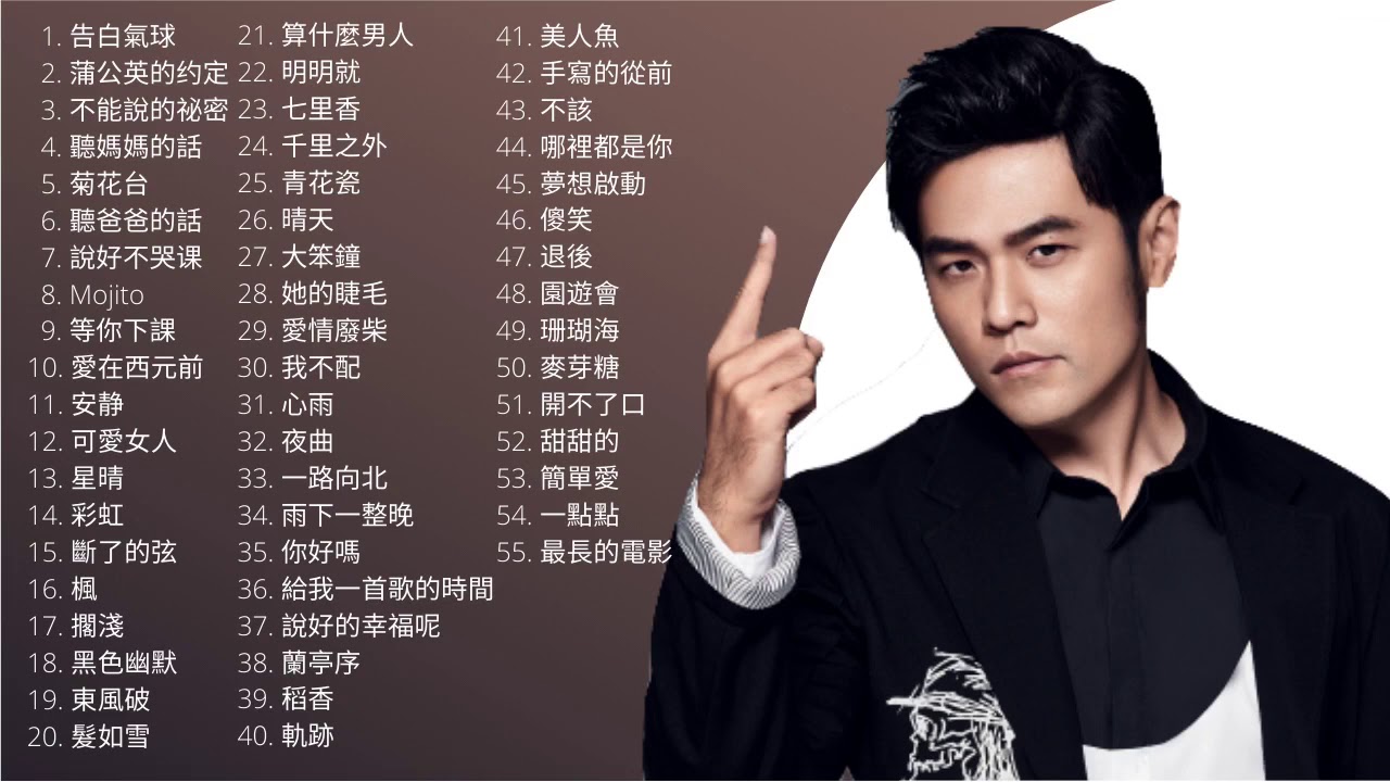 Jay Chou  Best Songs Collection 2021