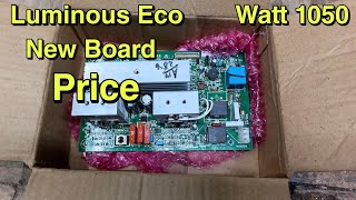Luminous inverter eco watt 1050 board
