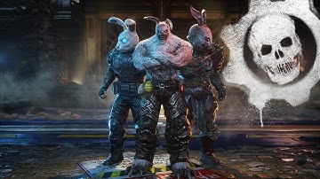 Gears 5: FREE Rabid Grenadier Skin Gameplay! (Bunny Hunt Event)