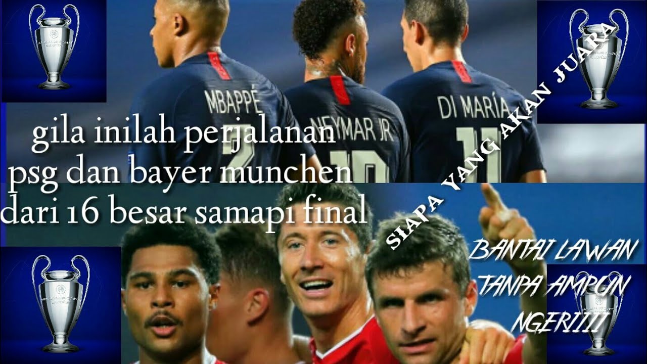 perjalanan bayer munchen dan psg - YouTube