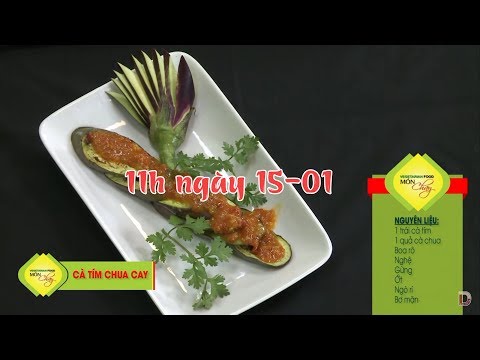 Video Món chay 410 - CÀ TÍM CHUA CAY - youtube