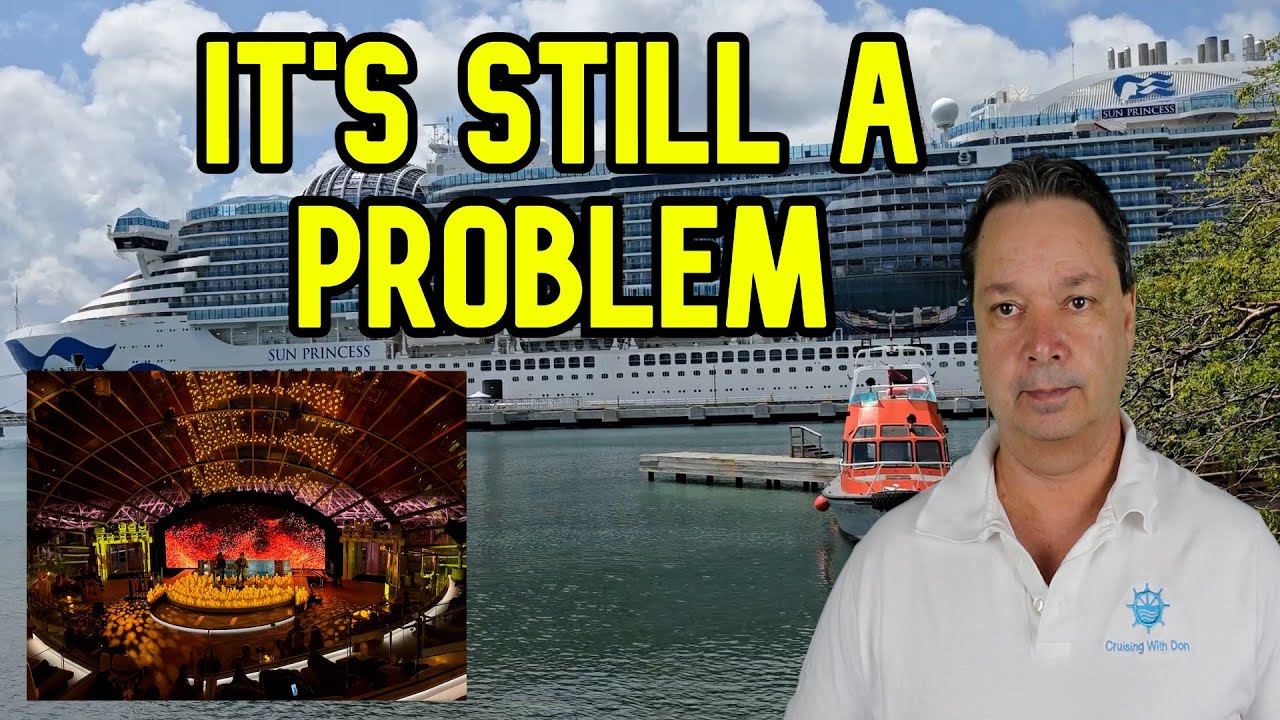 У PRINCESS CRUISE LINES ВСЕ ЕЩЕ ЕСТЬ ПРОБЛЕМЫ С НОВЫМИ ЛАЙНАМИ