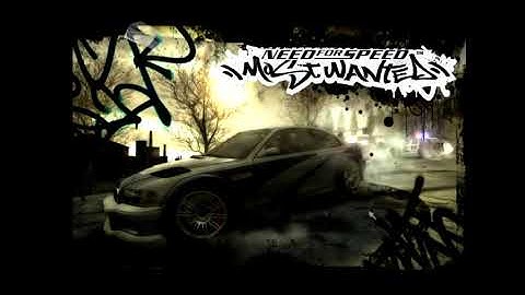 Need For Speed Most Wanted (2005) before the Main Menu Track