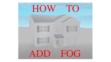 Roblox Studio - How to add fog!