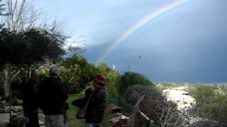 ein gedi double rainbow.AVI