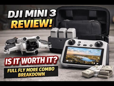 Video DJI Mini 3 Fly More Combo - Complete Beginner's Guide