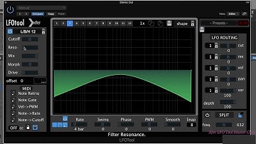 Xfer LFO Tool - Masterclass Part2/4: Routing Split & Fiter Section