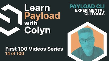 I created my own Payload developer CLI. My First 100 Video Series (Episode 14 of 100)