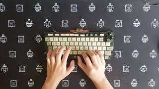 Bondwell Model 8 Keyboard Module Typing Demo screenshot 3