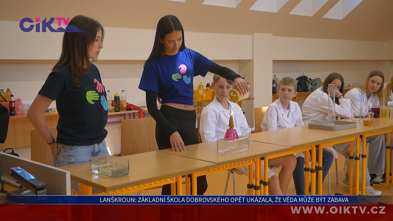 Lanškroun: Základní škola Dobrovského opět ukázala, že věda může být zábava