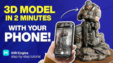How To Make Instant 3D Models with Just Your Phone - KiRI Engine