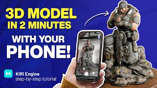 How To Make Instant 3D Models with Just Your Phone - KiRI Engine screenshot 4