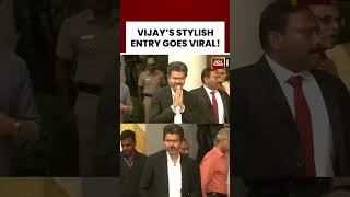 Vijay News | C. Joseph Vijay’s Stylish Entry Ahead of PM Modi Meeting in Delhi #vijay #pmmodi