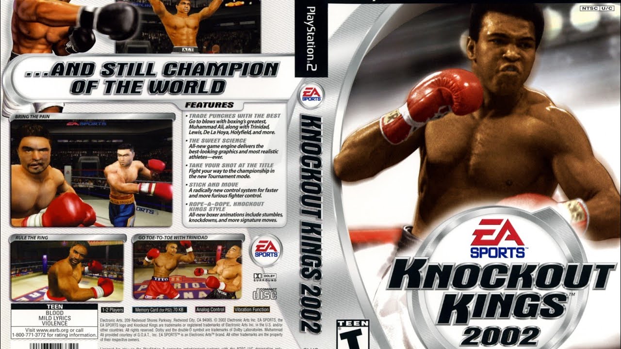 Muhammad Ali VS Vitali Klitschko | Knockout Kings 2002 (PS2) PCSX2 gameplay [4K]