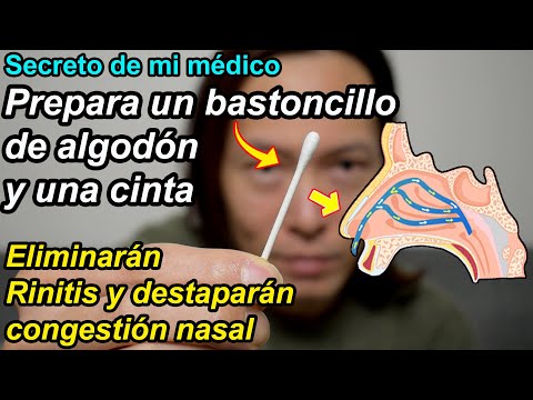 Remedio Casero más rápido para descongestionar tu Nariz Tapada y eliminar Rinitis y <strong>Sinusitis</strong>