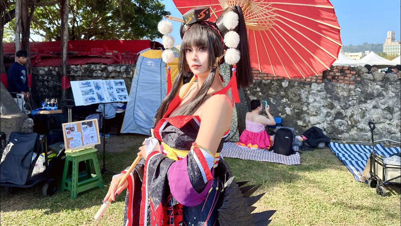 2025 高雄駁二動漫祭(FFK18) Day1 ft.生死格鬥-女天狗(啊冥 飾) 4K HDR 高畫質 (2160P)