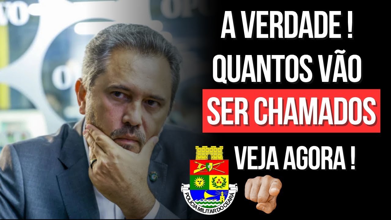 🚨 PMCE VAI CHAMAR MAIS! ENTENDA AGORA QUANTOS!
