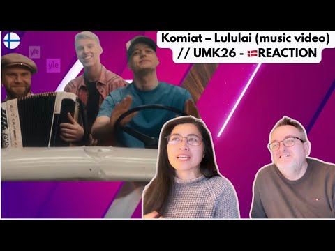Komiat – Lululai (music video) // UMK26 - 🇩🇰REACTION