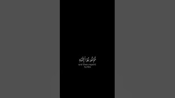 القارئ : ماهر المعيقلي .سـورة : هود ، الآية ٥٢