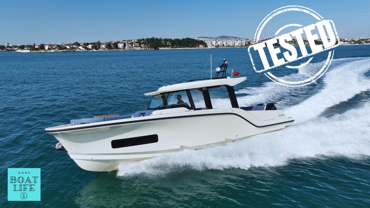 ⁣Speed Meets Mediterranean Luxury | Aiata Sunfinder 38 Test Drive