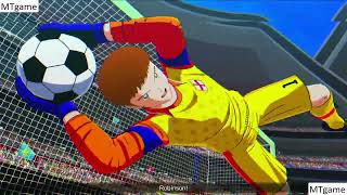 Brazil vs England. Captain Tsubasa.