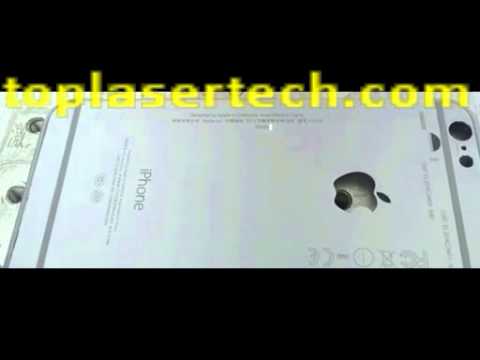 Iphone 5,5s, 6, 6 plus laser engraving - YouTube