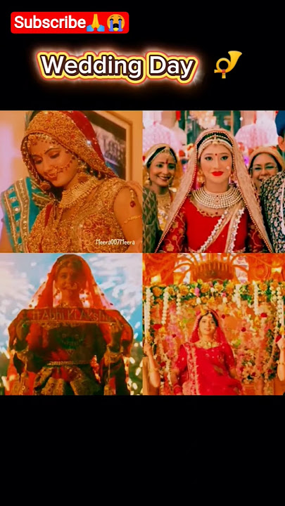 Akshra naira akshu abhra wedding entry|wait for the end 🔚🤬#akshara #naira #yrkkh #shortvideo #shorts
