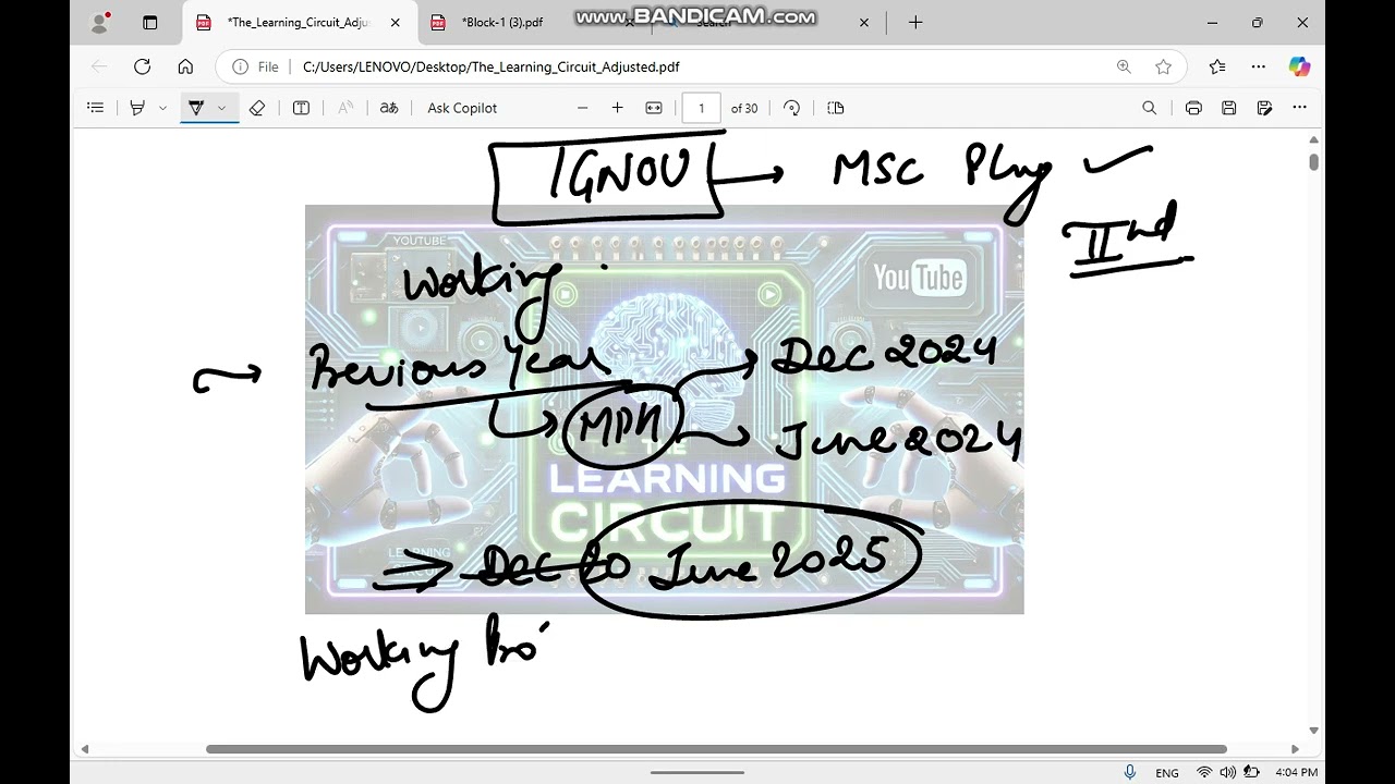 IGNOU MSc Physics | Easy Explanation & Exam Tips | The Learning Circuit