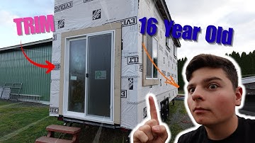 Watch Me Add Trim To My Tiny House!