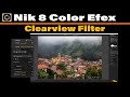 ClearView في Nik 8 Color Efex إزالة الضبابية وإضافة عمق لصورك