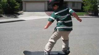 Darragh skateboarding