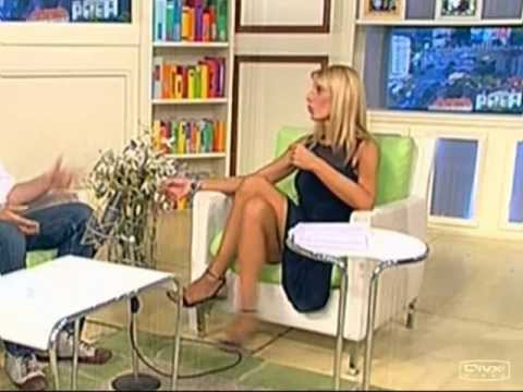 voditeljka Sladjana Tomasevic u minicu MiX