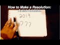 4 tips for your New Years Resolution (Artists)
