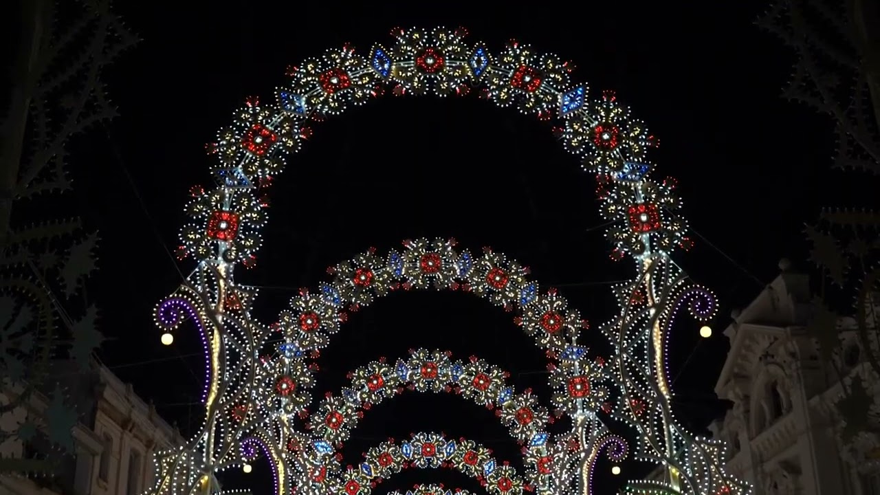 Accensione luminarie Ditta Faniuolo con Omaggio a Gianni - Festa di San Trifone 10/11/25 Adelfia