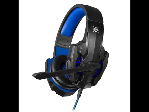 Defender Игровые наушники Warhead G 390 шнур 1.8 м