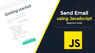 Send email with JavaScript | Contact Form Part 3 (2020)