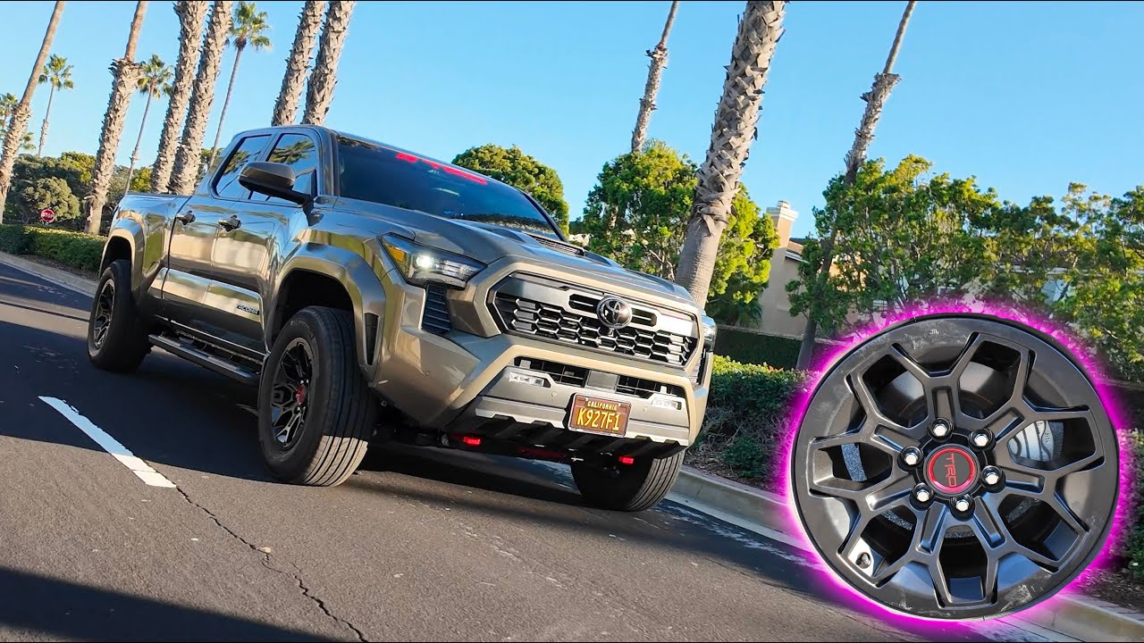 Я поставил диски TRD Pro на свой Tacoma TRD Sport четвертого поколения!!