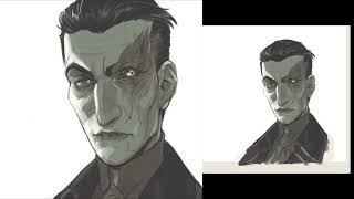 Speedpainting [ ⚙️Silco from ARCANE 💚]