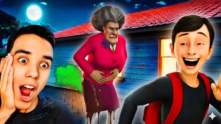 A PROFESSORA DO ANDREW PASSOU MAL 🤣🔥 Scary teacher