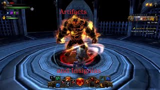 Neverwinter,  Protector’s Enclave, learning artifact use, and upgrading insignias
