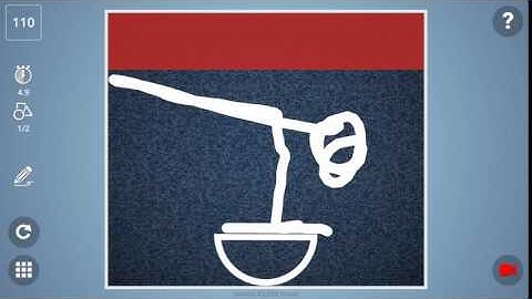 Check out how I solved level 110 in Brain It On! #BrainItOn