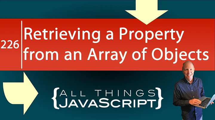 JavaScript Tip: Retrieving a Property from an Array of Objects